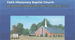 Desktop Screenshot of faithmissionarybaptist.com